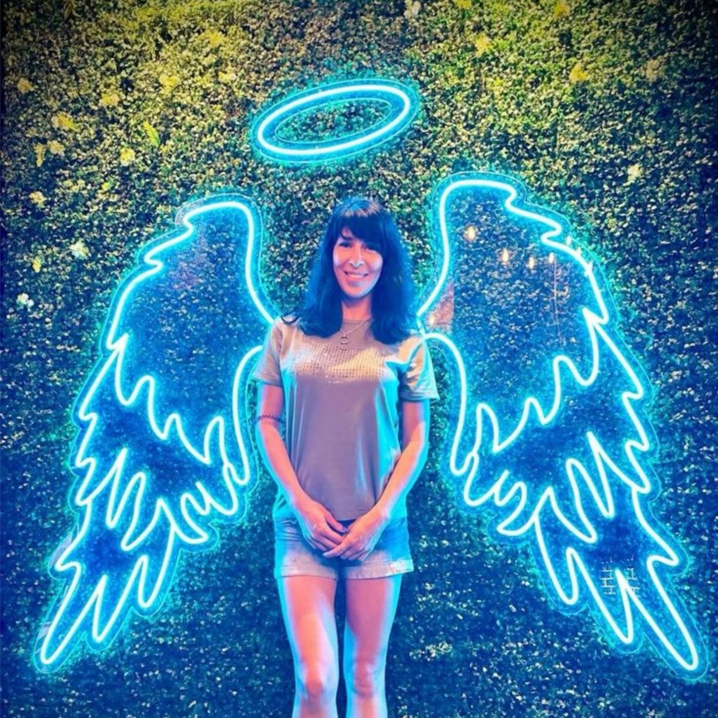 ANGEL WINGS & HALO NEON SIGN - 2 - Neonicks