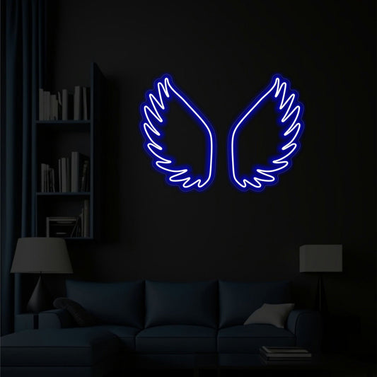 ANGEL WINGS NEON WALL SIGN - Neonicks