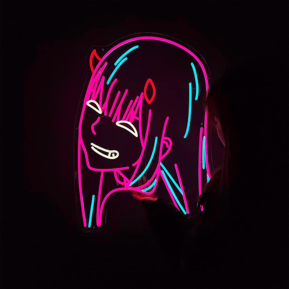 ANIME DEVIL GIRL LED NEON SIGN - Neonicks