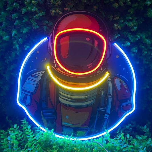ASTRONAUT UV PRINTED NEON SIGN - Neonicks