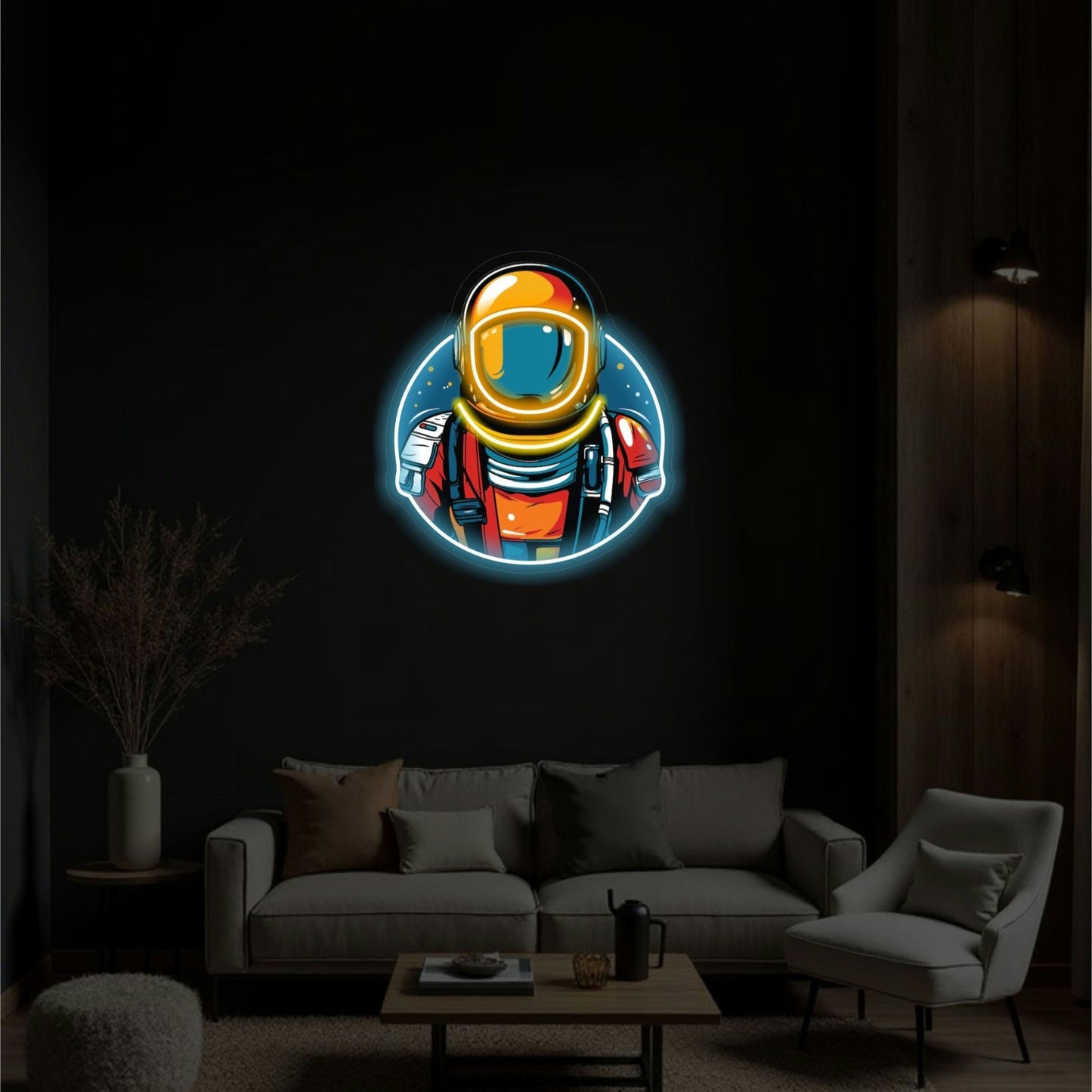 ASTRONAUT UV PRINTED NEON SIGN - Neonicks