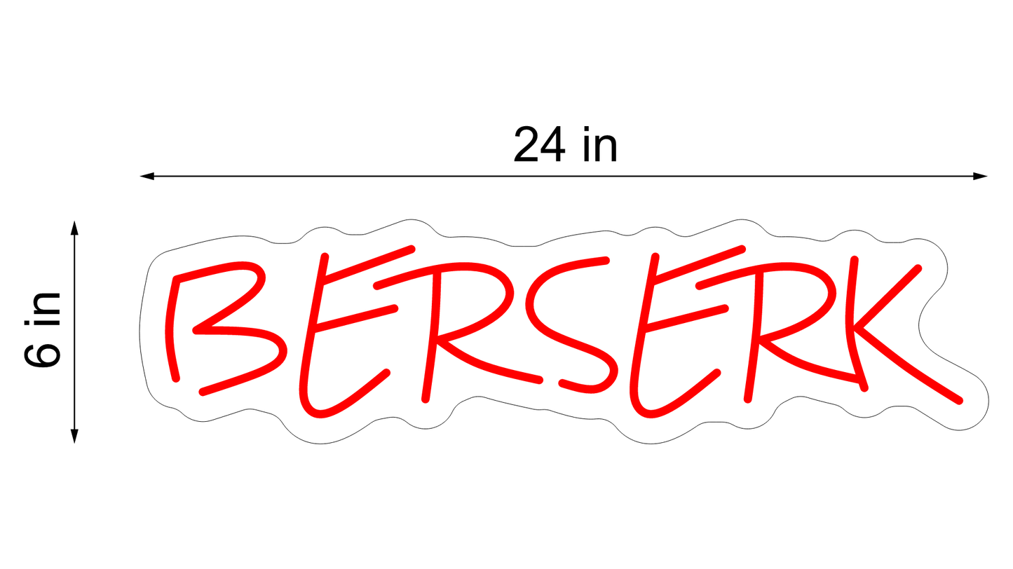 BERSERK NEON SIGN - Neonicks