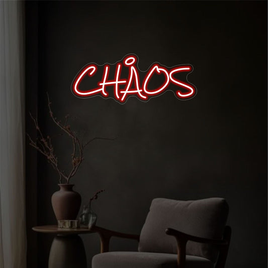 CHAOS NEON SIGN - Neonicks