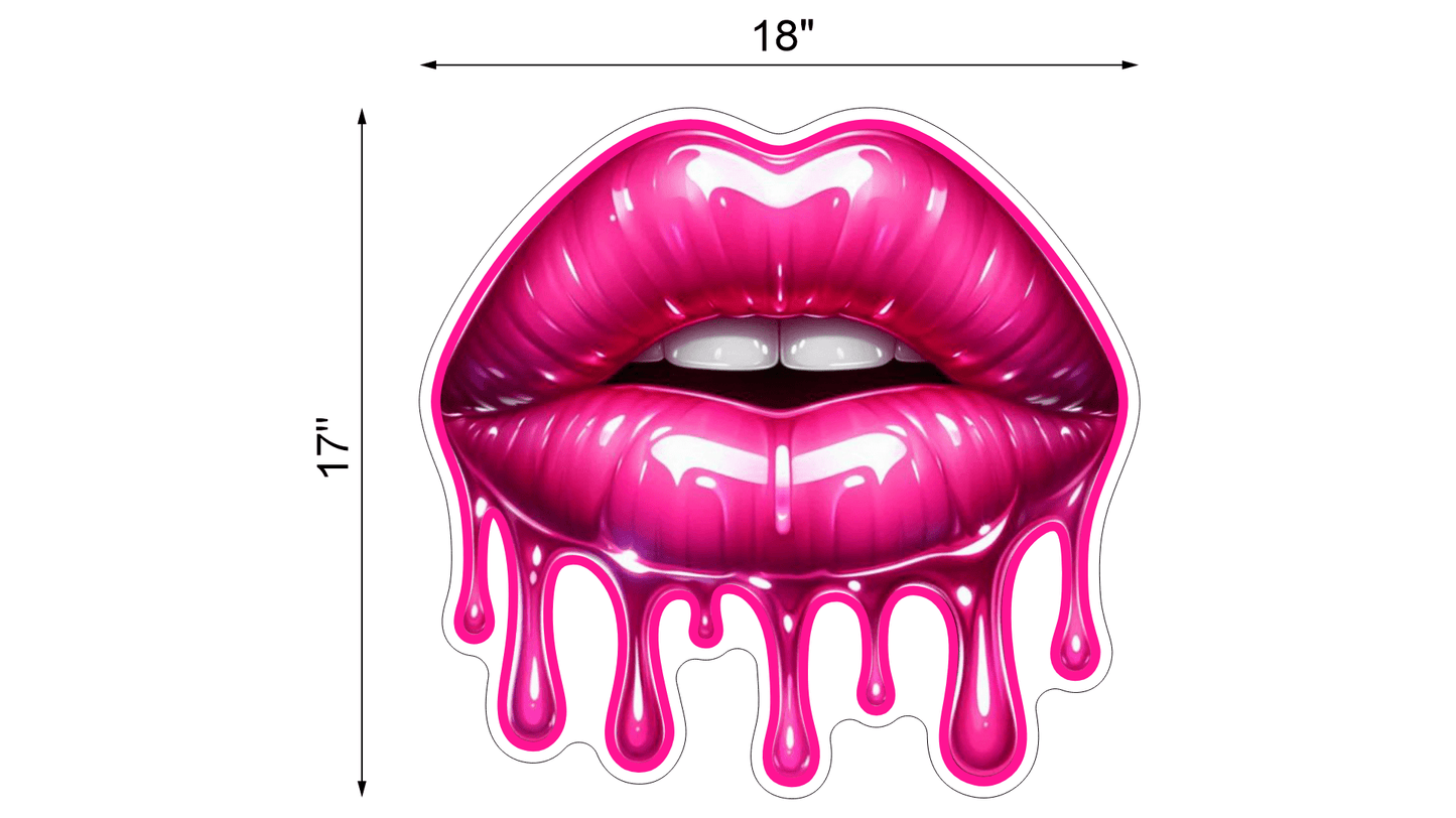 DRIPPING LIPS NEON SIGN - Neonicks