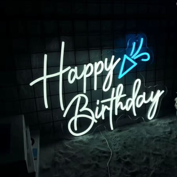 HAPPY BIRTHDAY NEON SIGN 8 - Neonicks