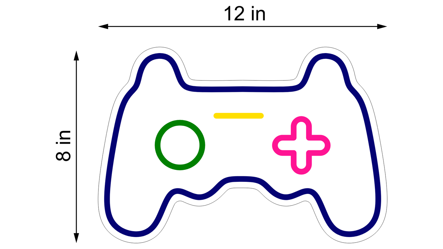 GAME CONTROLLER NEON SIGN