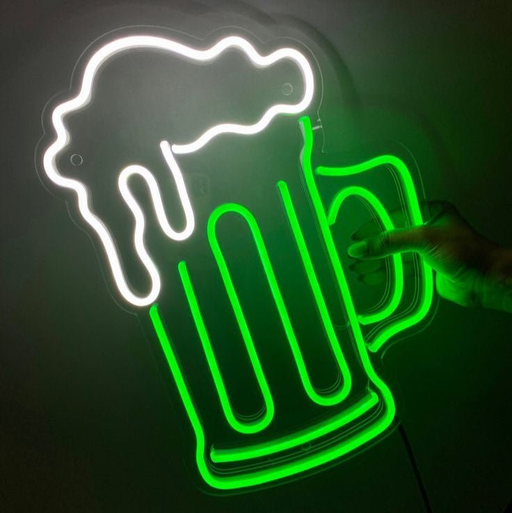 LED BEER MUG NEON SIGN - Neonicks