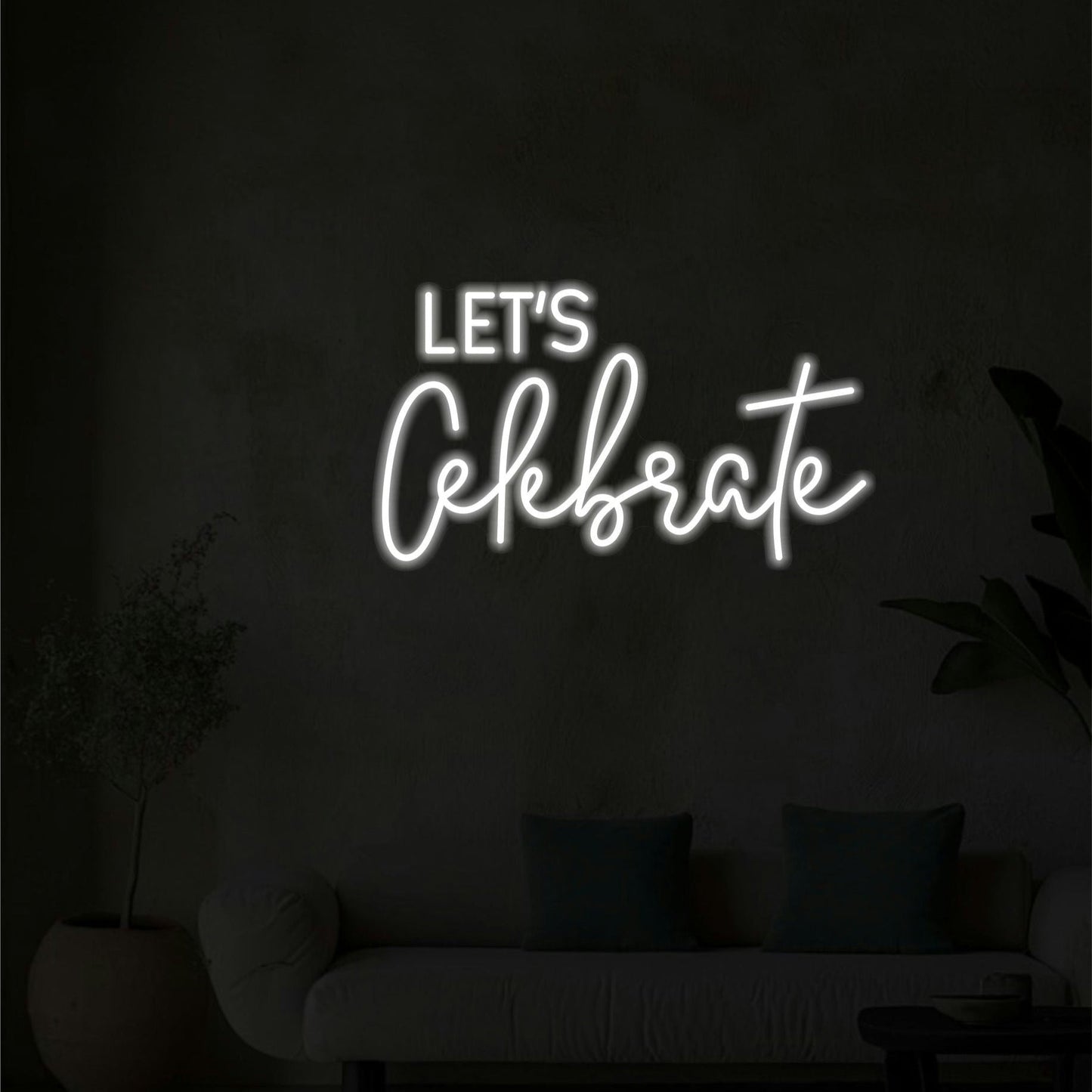 LET’S CELEBRATE NEON SIGN - Neonicks