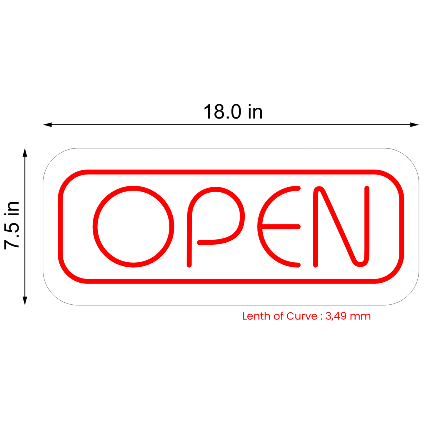 OPEN NEON SIGN - 2 - Neonicks