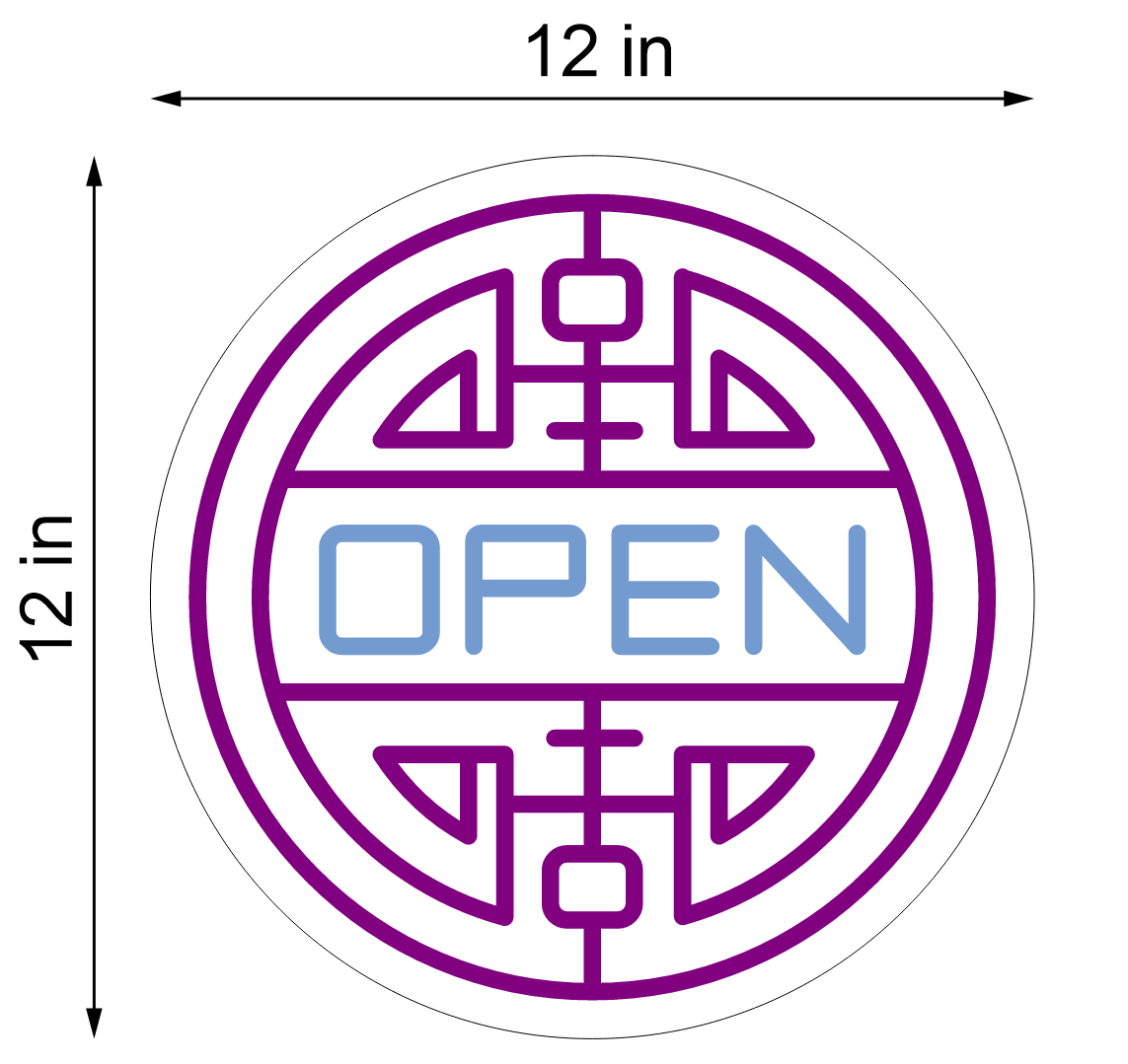 OPEN NEON SIGN - Neonicks