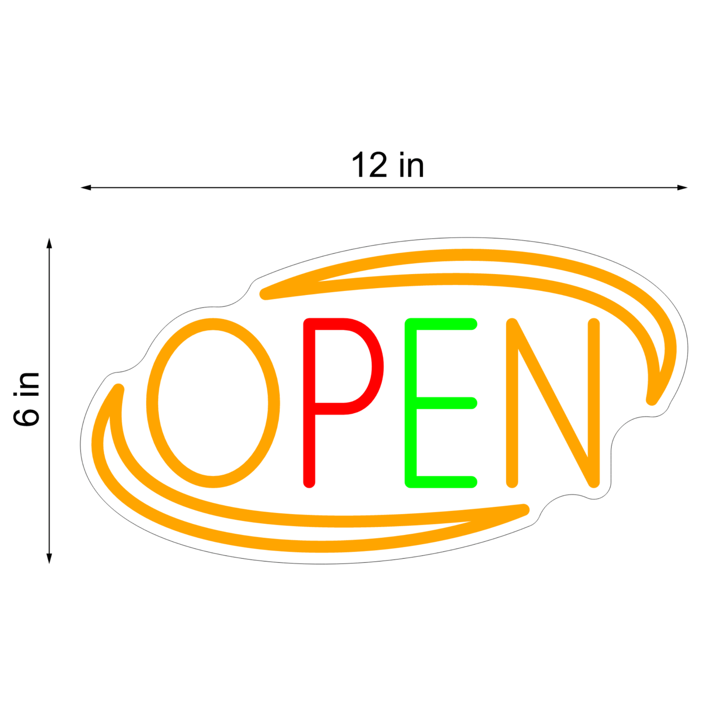 OPEN NEON SIGN - Neonicks