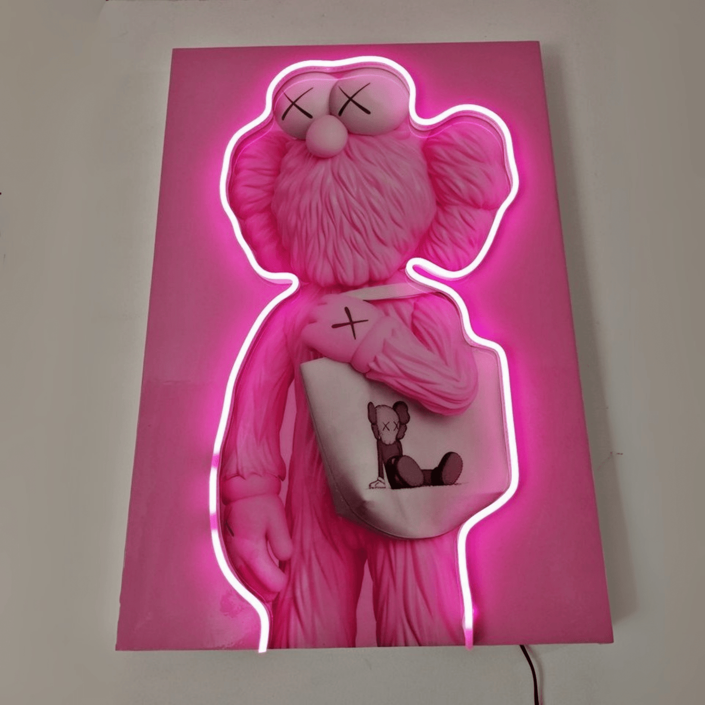 PINK COMPANION NEON WALL SIGN - Neonicks