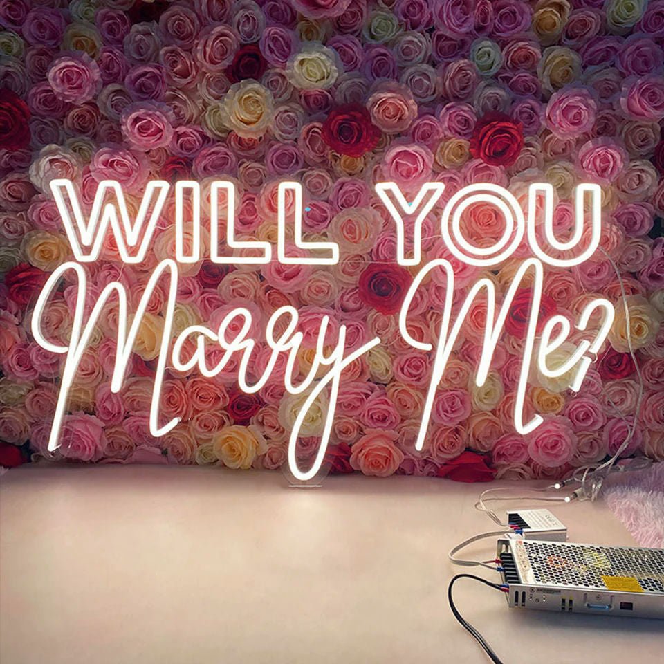 WILL YOU MARRY ME NEON SIGN - Neonicks