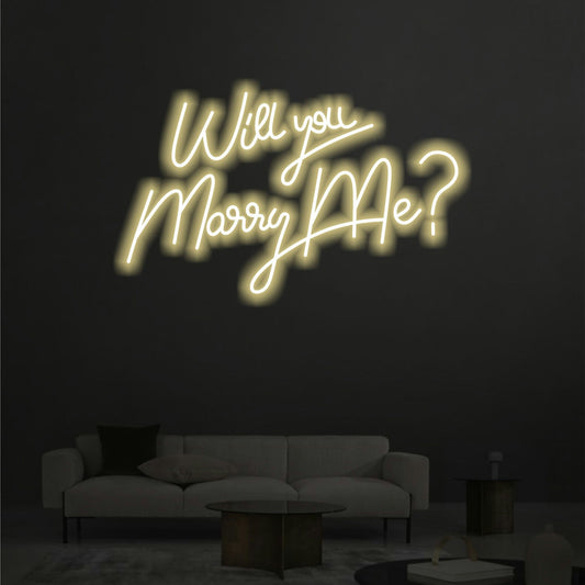 WILL YOU MARRY ME NEON SIGN 2 - Neonicks