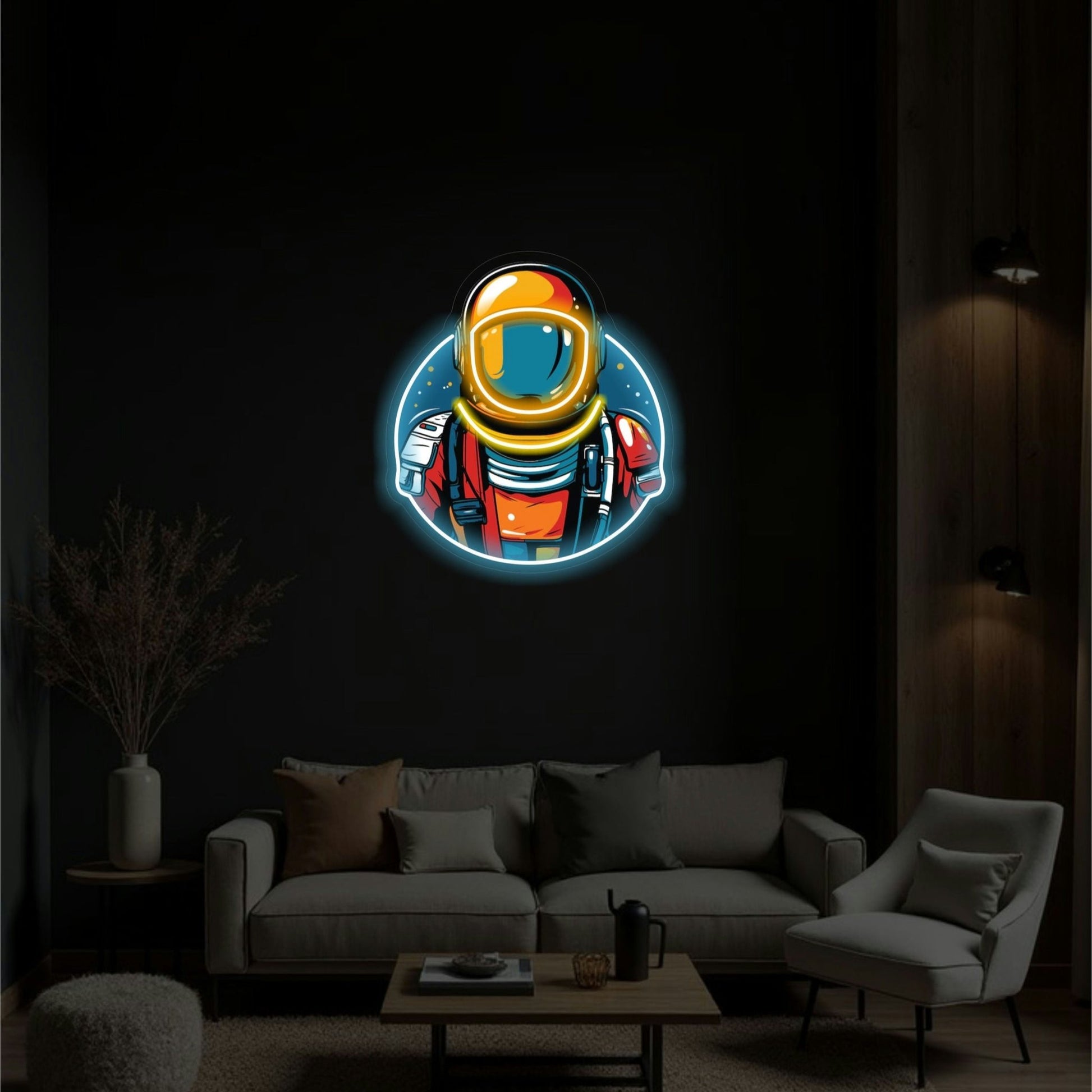 ASTRONAUT UV PRINTED NEON SIGN - Neonicks