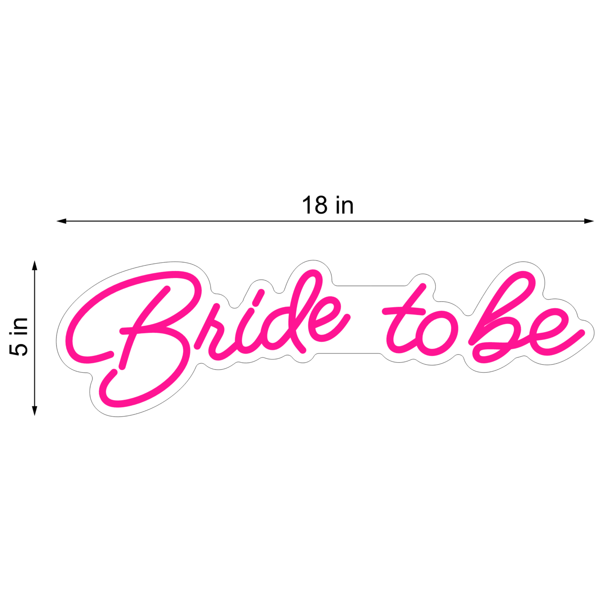 BRIDE TO BE NEON SIGN - Neonicks