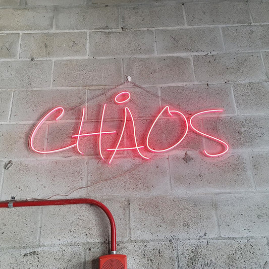 CHAOS NEON SIGN - Neonicks