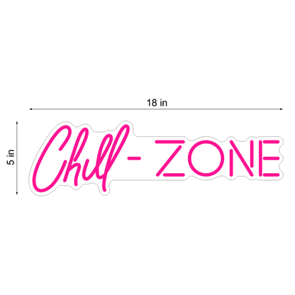 CHILL ZONE NEON SIGN - Neonicks