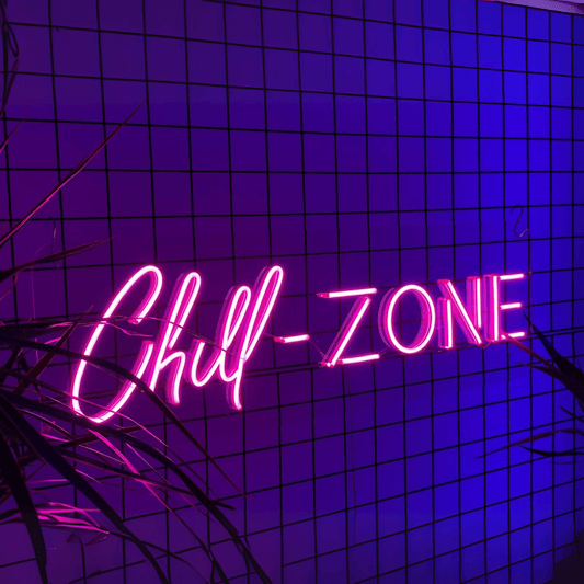CHILL ZONE NEON SIGN - Neonicks