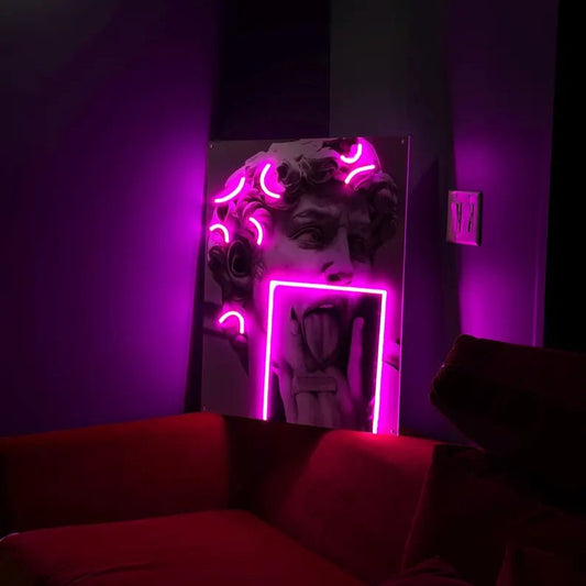 DAVID STATUE UV CANVAS - Neonicks