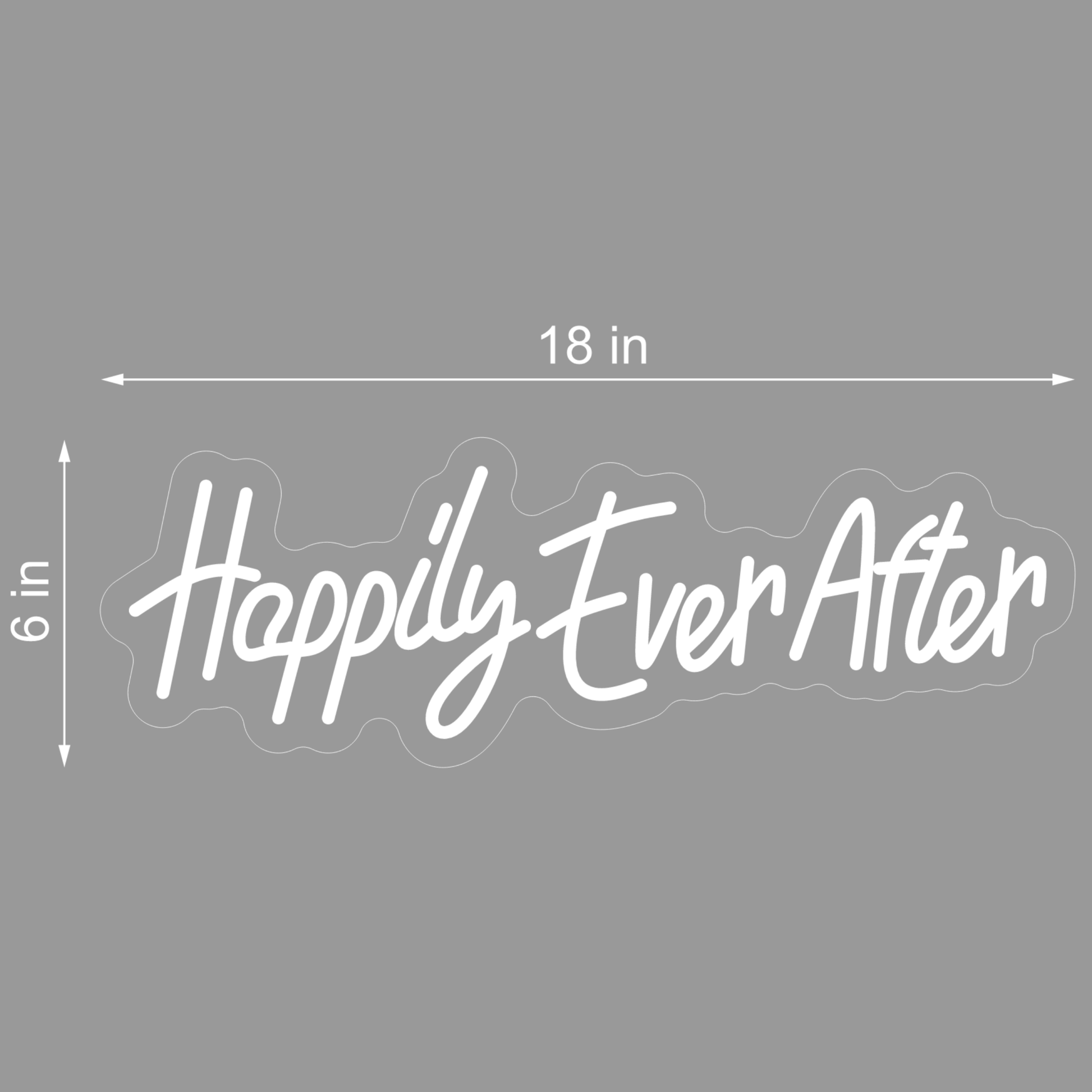 HAPPILY EVER AFTER NEON SIGN - Neonicks
