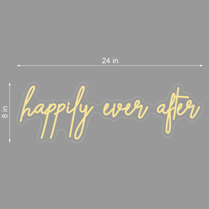 HAPPILY EVER AFTER NEON SIGN - Neonicks