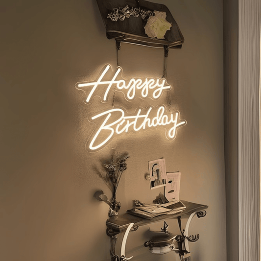 HAPPY BIRTHDAY NEON SIGN 3 - Neonicks