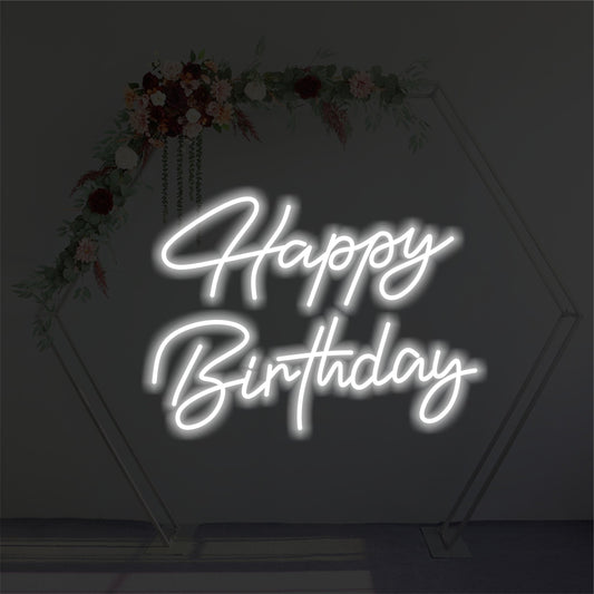 HAPPY BIRTHDAY NEON SIGN 6 - Neonicks