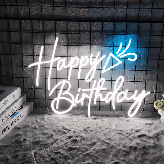 HAPPY BIRTHDAY NEON SIGN 8 - Neonicks