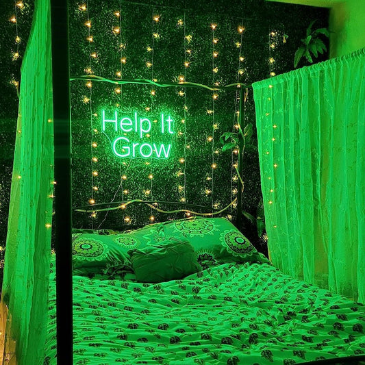 HELP IT GROW NEON SIGN - Neonicks