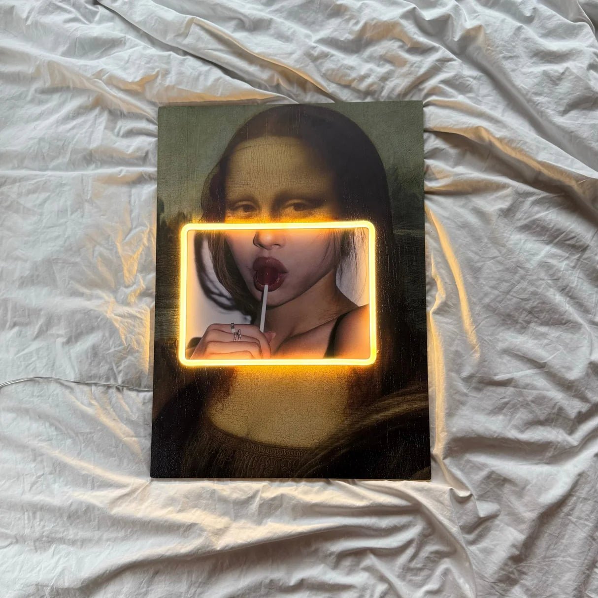 MONA LISA NEON POP ART - Neonicks