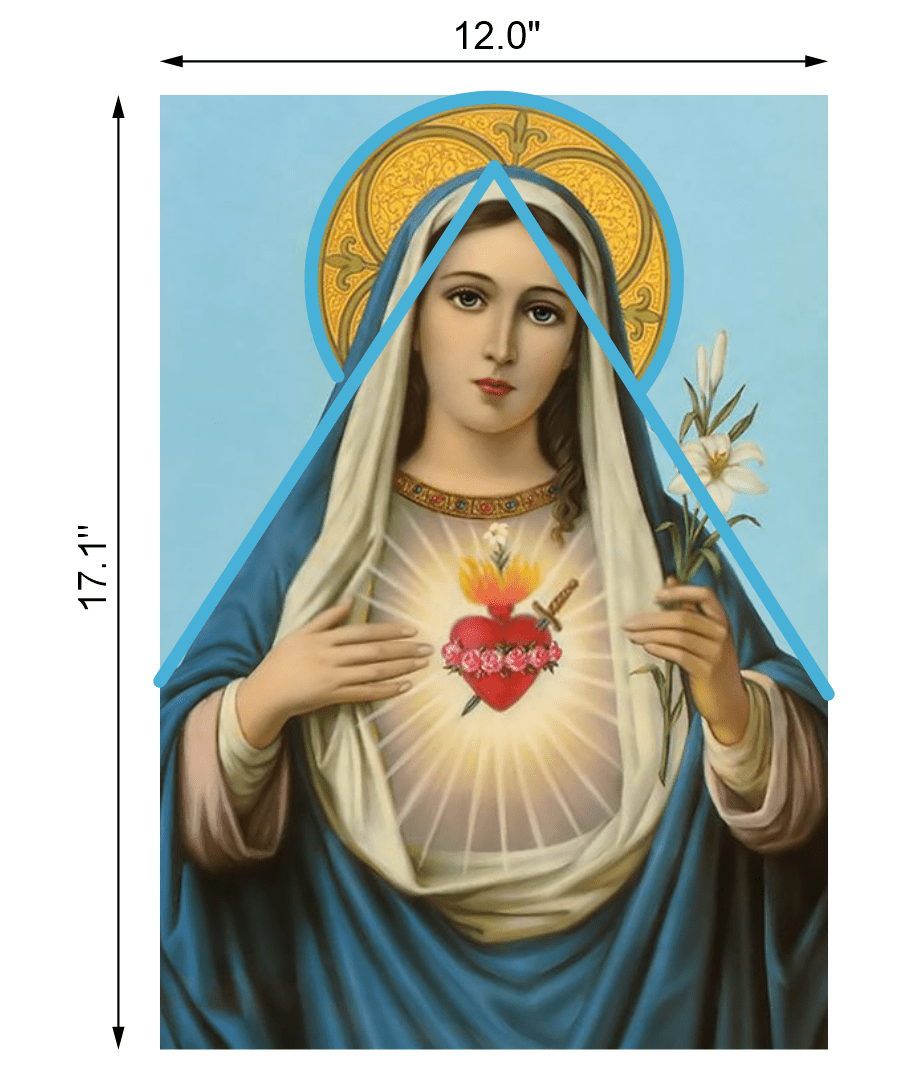 Neon Sacred Heart Art - Neonicks