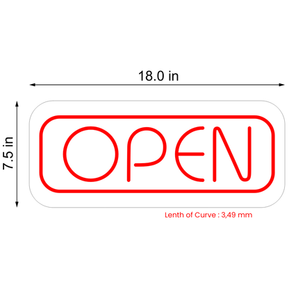 OPEN NEON SIGN - 2 - Neonicks