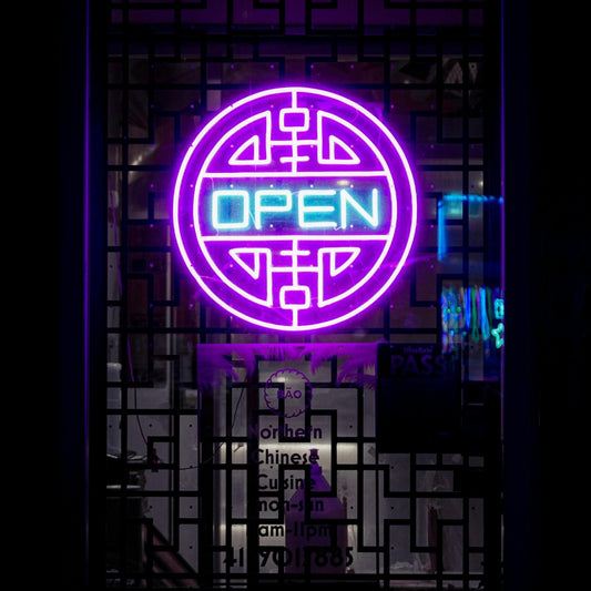OPEN NEON SIGN - Neonicks