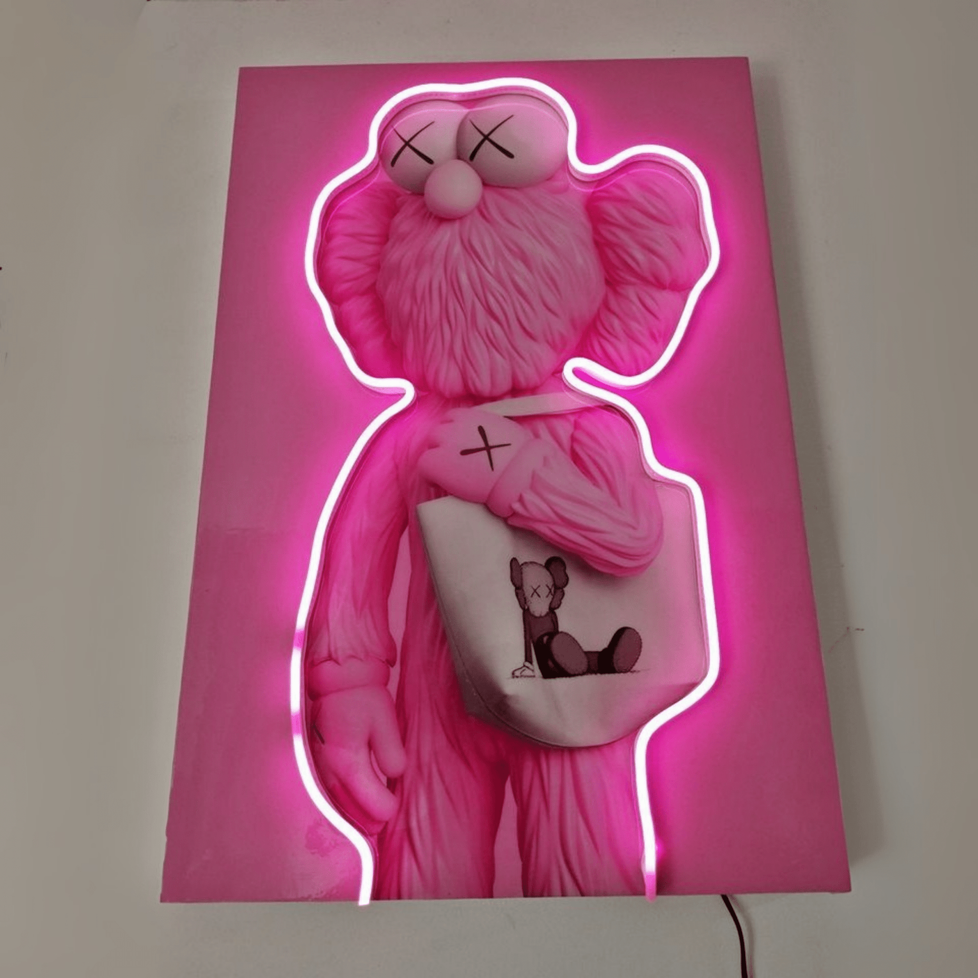 PINK COMPANION NEON WALL SIGN - Neonicks