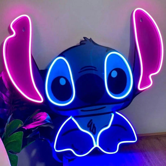 STITCH INSPIRED NEON WALL SIGN - Neonicks