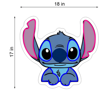 STITCH INSPIRED NEON WALL SIGN - Neonicks