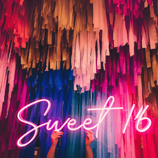 SWEET 16 BIRTHDAY NEON SIGN - Neonicks
