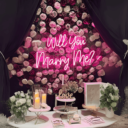 WILL YOU MARRY ME NEON SIGN - Neonicks