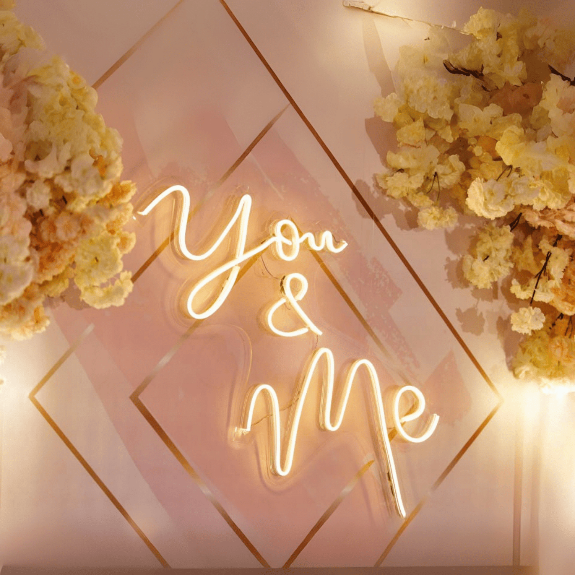 YOU & ME LED NEON SIGN - Neonicks