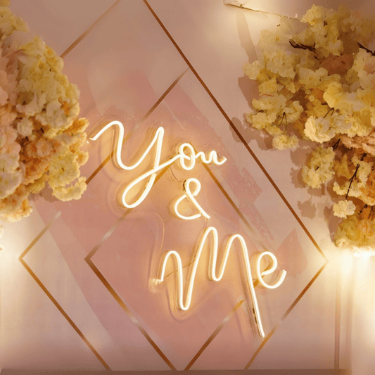 YOU & ME LED NEON SIGN - Neonicks